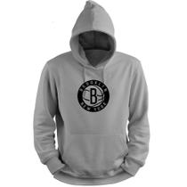 Blusa Moletom Capuz Basquete Brooklyn Netss Kyrie Basketball