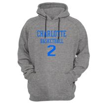 Blusa Moletom Capuz Basquete Charlotte Basketball número 2