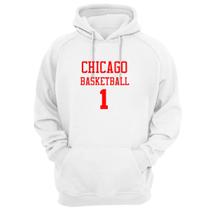 Blusa Moletom Capuz Basquete Chicago Basketball número 1