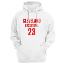 Blusa Moletom Capuz Basquete Cleveland Basketball número 23