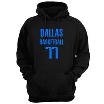 Blusa Moletom Capuz Basquete Dallas Basketball número 77