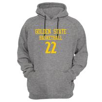 Blusa Moletom Capuz Basquete Golden State Basketball núm 22