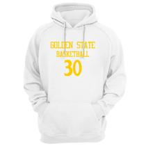 Blusa Moletom Capuz Basquete Golden State Basketball núm 30