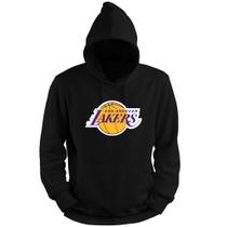 Blusa Moletom Capuz Basquete LAL Los Angeles Kobe Basketball