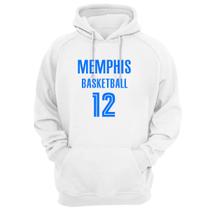 Blusa Moletom Capuz Basquete Memphis Basketball número 12