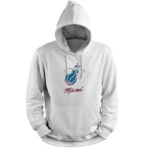 Blusa Moletom Capuz Basquete Miami Heatt Retro Basketball Blusa Moletom Capuz Basquete Miami Heatt Retro Basketball