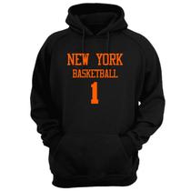 Blusa Moletom Capuz Basquete New York Basketball número 1 Blusa Moletom Capuz Basquete New York Basketball número 1