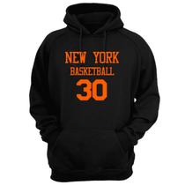 Blusa Moletom Capuz Basquete New York Basketball número 30 Blusa Moletom Capuz Basquete New York Basketball número 30