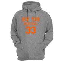 Blusa Moletom Capuz Basquete New York Basketball número 33