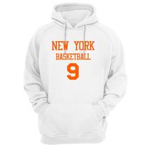 Blusa Moletom Capuz Basquete New York Basketball número 9 Blusa Moletom Capuz Basquete New York Basketball número 9