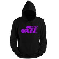 Blusa Moletom Capuz Basquete Utah Jazzz Basketball Blusa Moletom Capuz Basquete Utah Jazzz Basketball