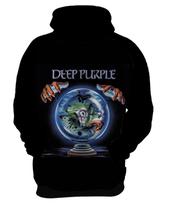 Blusa Moletom Capuz Canguru Rock Banda Clássic Deep Purple 3_x000D_