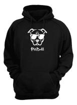 Blusa Moletom Capuz Pet Pit Bull Cachorro Raça Cão Presente