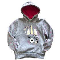 Blusa Moletom Casaco Infantil Menina Fechada Olyns