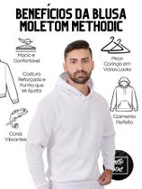 Blusa Moletom Com Bolso e Capuz Unissex Estampa 3 Ursos Rosa - Methodic