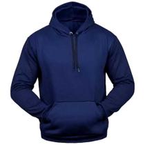 Blusa Moletom com capuz Canguru Unissex Liso Masculino e Feminino Flanelado Blusa de Frio