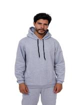 Blusa Moletom Com Capuz e Bolso Canguru Blusa Moletom Com Capuz e Bolso Canguru