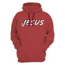 Blusa Moletom Com Capuz Personalizado Jesus