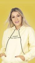 Blusa moletom com touca unissex