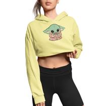 moletom com capuzs baby yoda