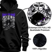 Blusa Moletom De Algodão Unissex Estampa Deus Estátua Deg Anime Solo Leveling Persoangem Sung Jiin