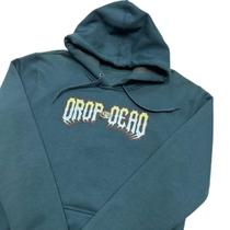 Blusa Moletom Drop Dead Canguru Relief