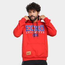 Blusa Moletom Ecko com Capuz Masculina