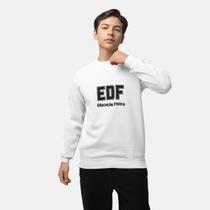 Blusa Moletom Ed Física Gola Redonda Unissex Frio Adulto