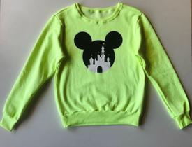 Blusa moletom estampada