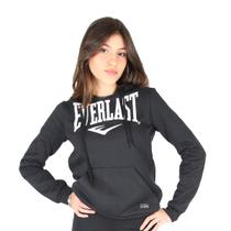 Blusa Moletom Everlast Juvenil Fem Preto