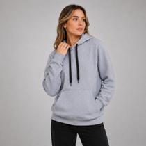 Blusa Moletom Feminino com Capuz Unissex Casaco de Frio Canguru Blusa Moletom Feminino com Capuz Unissex Casaco de Frio Canguru
