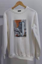 Blusa moletom feminino- com estampa Blusa moletom feminino- com estampa