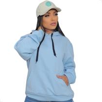 Blusa Moletom Femino Agasalho Premium liso Unissex Blusa Moletom Femino Agasalho Premium liso Unissex