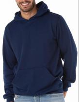 Blusa Moletom flanelada Com Bolsos Canguru e Capuz masculina e feminina