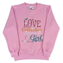 Blusa Moletom Flanelada Menina Juvenil Estampada Moda Tenn Blusa Moletom Flanelada Menina Juvenil Estampada Moda Tenn