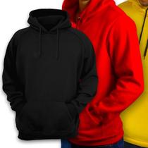 Blusa Moletom Flanelado Liso masculino Feminino Corrida 21