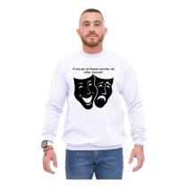 Blusa Moletom Frase Tony Country O Mal Que Me Fizeram Careca