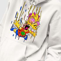 Blusa Moletom Genuine Grit Masculina Estampada Algodão 30.1 Bart Simpson Trip