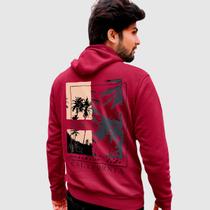 Blusa Moletom Genuine Grit Masculina Estampada Algodão 30.1 California Positive Life