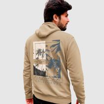 Blusa Moletom Genuine Grit Masculina Estampada Algodão 30.1 California Positive Life