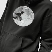 Blusa Moletom Genuine Grit Masculina Estampada Algodão 30.1 ET Dinossauro