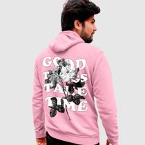 Blusa Moletom Genuine Grit Masculina Estampada Algodão 30.1 Good Things Take Time