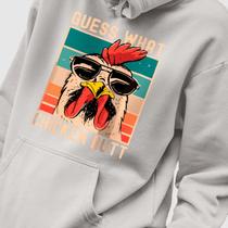 Blusa Moletom Genuine Grit Masculina Estampada Algodão 30.1 Guess What Chicken Butt