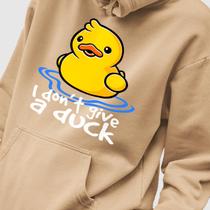 Blusa Moletom Genuine Grit Masculina Estampada Algodão 30.1 I Don't Give a Duck