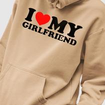 Blusa Moletom Genuine Grit Masculina Estampada Algodão 30.1 I Love My Girlfriend