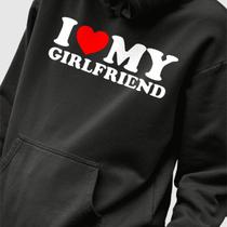 Blusa Moletom Genuine Grit Masculina Estampada Algodão 30.1 I Love My Girlfriend