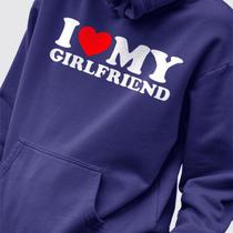 Blusa Moletom Genuine Grit Masculina Estampada Algodão 30.1 I Love My Girlfriend