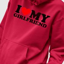 Blusa Moletom Genuine Grit Masculina Estampada Algodão 30.1 I Love My Girlfriend