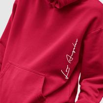 Blusa Moletom Genuine Grit Masculina Estampada Algodão 30.1 Los Angeles