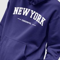 Blusa Moletom Genuine Grit Masculina Estampada Algodão 30.1 New York